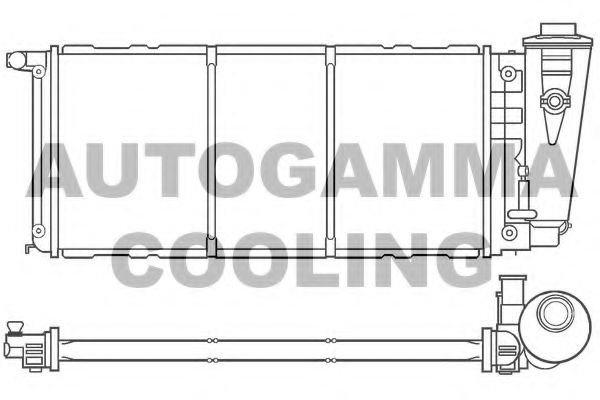 100079 AUTOGAMMA Dryer, air conditioning