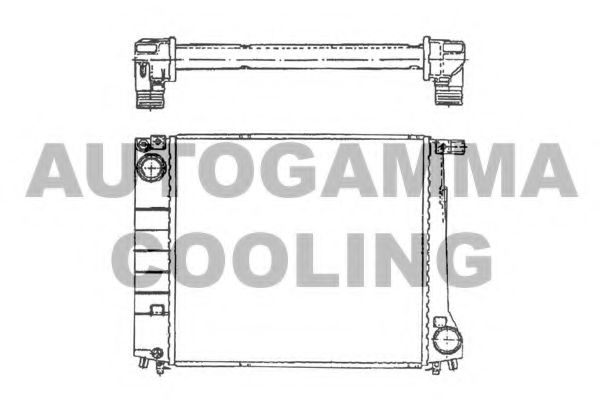 100097 AUTOGAMMA Gasket, cylinder head cover