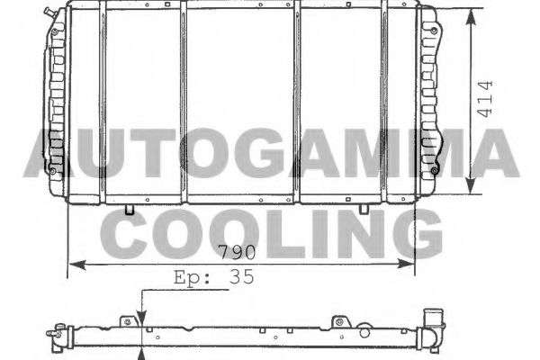 100191 AUTOGAMMA Interior Equipment Window Lift