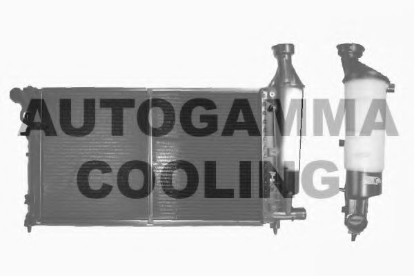 100195 AUTOGAMMA Air Conditioning Condenser, air conditioning