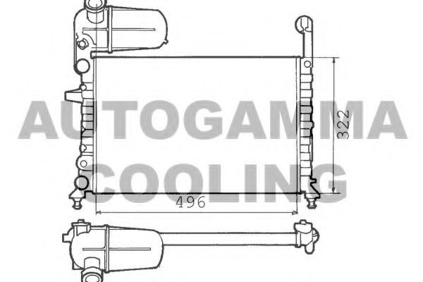 100307 AUTOGAMMA Standard Parts Seal Ring