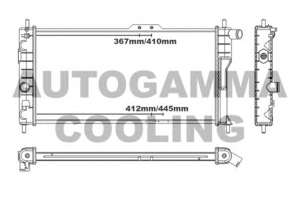 100692 AUTOGAMMA Ignition System Plug, distributor