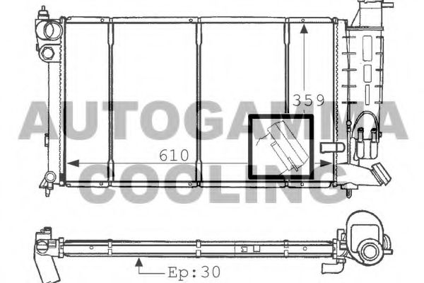 100754 AUTOGAMMA Interior Equipment Window Lift