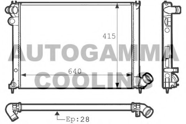 100778 AUTOGAMMA Interior Equipment Window Lift