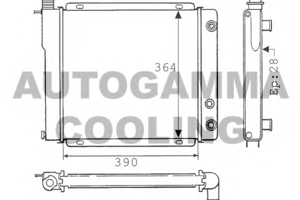 100794 AUTOGAMMA Interior Equipment Window Lift