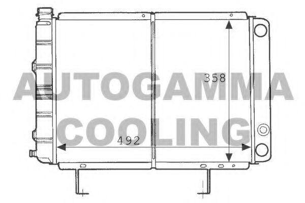 100796 AUTOGAMMA Interior Equipment Window Lift