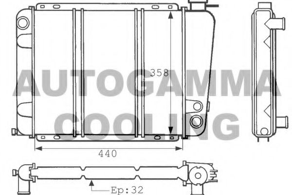 100798 AUTOGAMMA Interior Equipment Window Lift