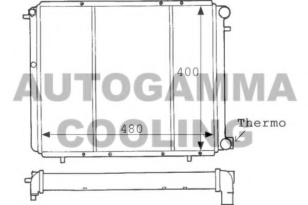 100855 AUTOGAMMA Interior Equipment Window Lift