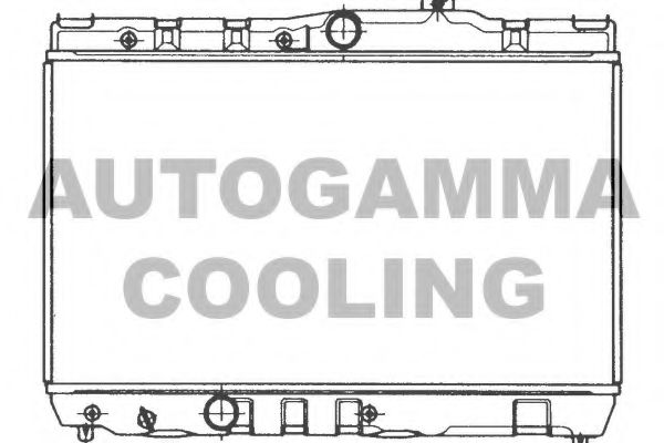 101002 AUTOGAMMA Cooling System Water Pump