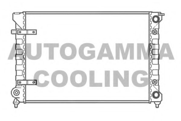 101052 AUTOGAMMA Cooling System Water Pump