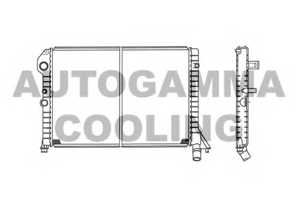 101107 AUTOGAMMA Cooling System Water Pump