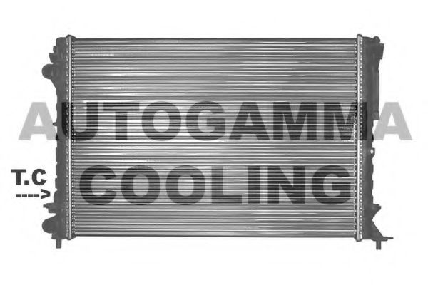 101247 AUTOGAMMA Radiator, engine cooling