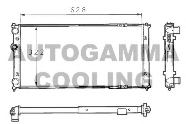 101262 AUTOGAMMA Interior Equipment Window Lift