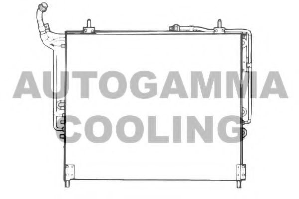 101579 AUTOGAMMA Condenser, air conditioning
