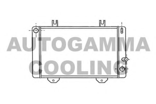102084 AUTOGAMMA Cooling System Gasket, thermostat