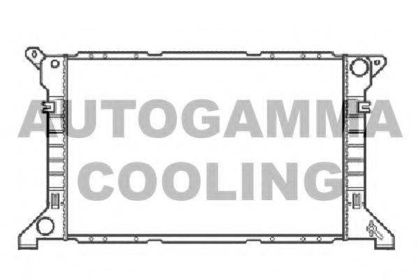 102085 AUTOGAMMA Radiator, engine cooling