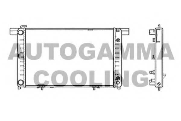 102158 AUTOGAMMA Wheel Suspension Wheel Bearing Kit