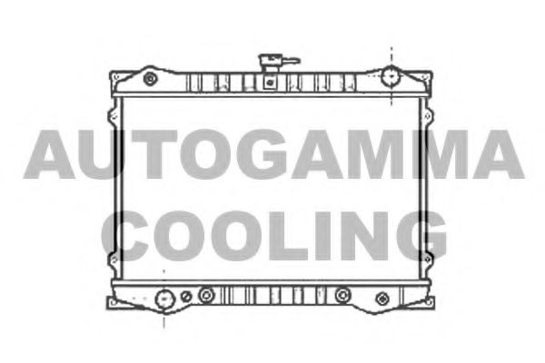 102184 AUTOGAMMA Radiator, engine cooling