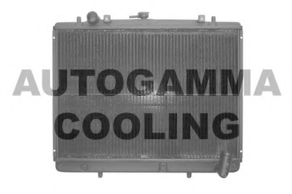 102211 AUTOGAMMA Cooling System Radiator, engine cooling