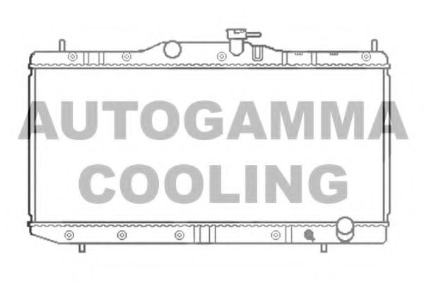 102352 AUTOGAMMA Radiator, engine cooling