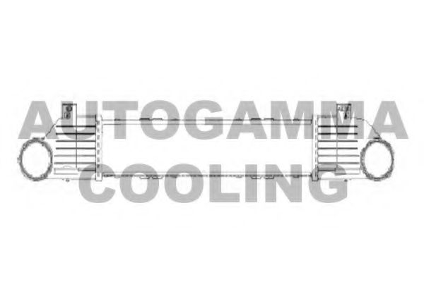 102400 AUTOGAMMA Radiator, engine cooling