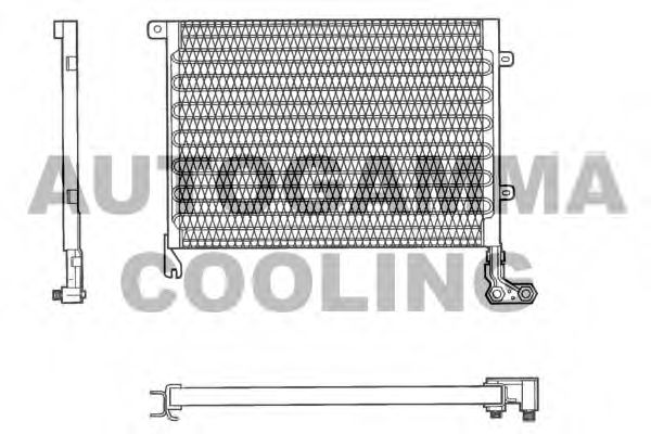 102631 AUTOGAMMA Condenser, air conditioning