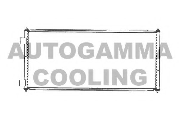 102658 AUTOGAMMA Condenser, air conditioning