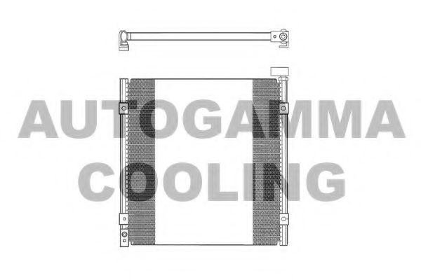 102663 AUTOGAMMA Air Conditioning Condenser, air conditioning