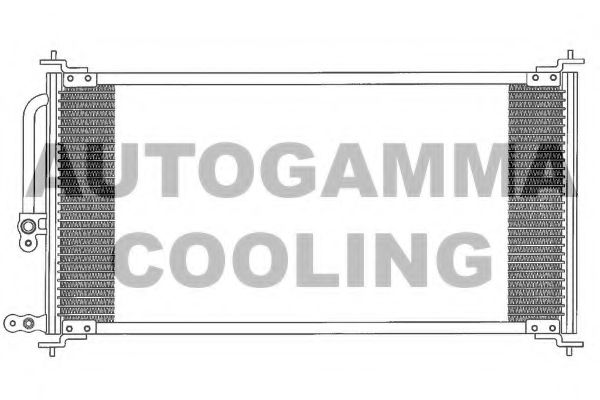 102664 AUTOGAMMA Condenser, air conditioning