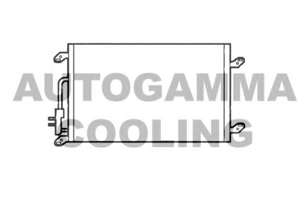 102667 AUTOGAMMA Condenser, air conditioning