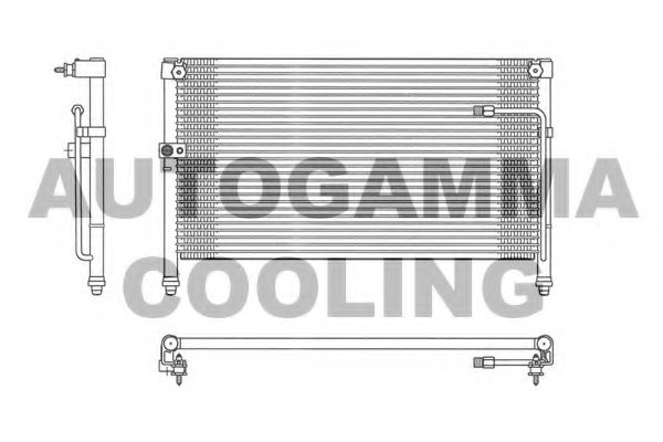 102675 AUTOGAMMA Condenser, air conditioning