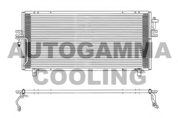 102726 AUTOGAMMA Radiator, engine cooling