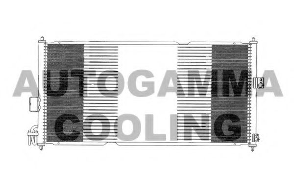 102732 AUTOGAMMA Condenser, air conditioning