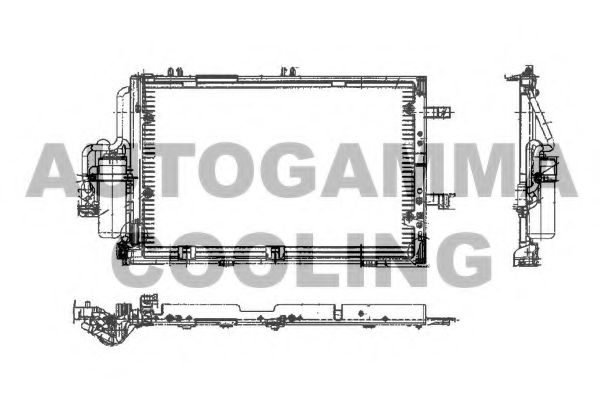 102737 AUTOGAMMA Body Mounting, support frame/engine carrier