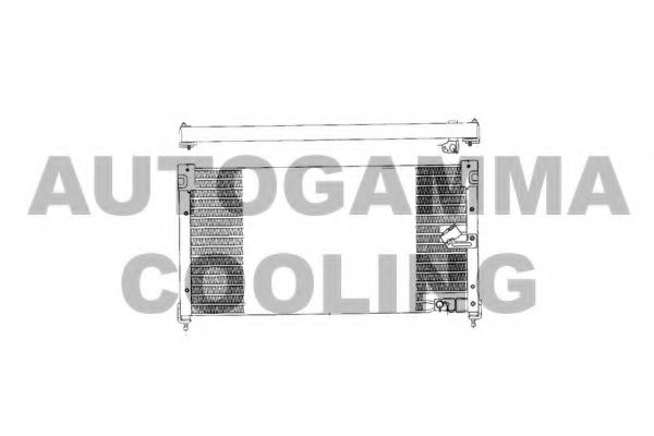 102768 AUTOGAMMA Klimaanlage Kondensator, Klimaanlage