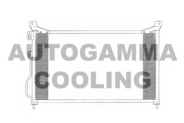 102770 AUTOGAMMA Condenser, air conditioning