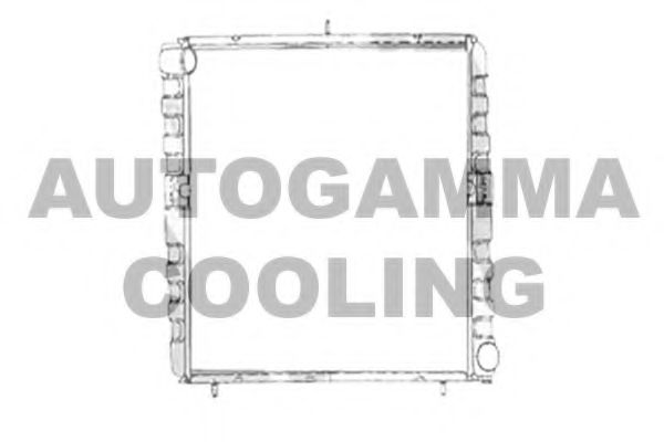 102971 AUTOGAMMA Radiator, engine cooling
