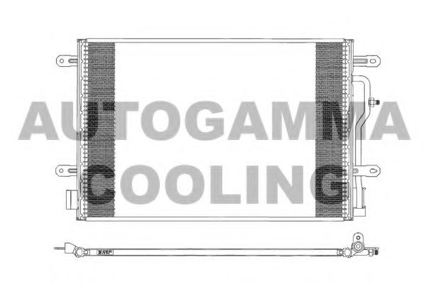 102988 AUTOGAMMA Condenser, air conditioning
