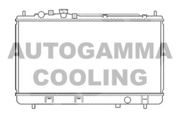 103056 AUTOGAMMA Radiator, engine cooling