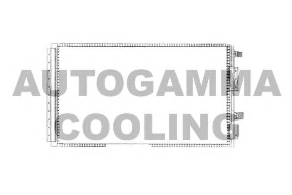103280 AUTOGAMMA Condenser, air conditioning