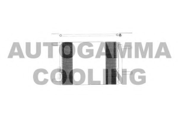 103295 AUTOGAMMA Condenser, air conditioning