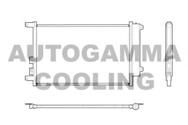 103327 AUTOGAMMA Sensor, coolant temperature