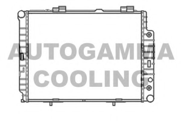 103336 AUTOGAMMA Radiator, engine cooling