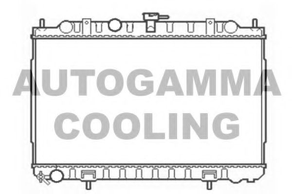 103347 AUTOGAMMA Radiator, engine cooling