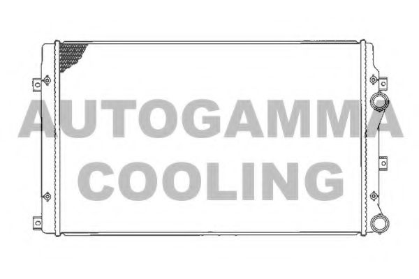 103565 AUTOGAMMA Radiator, engine cooling