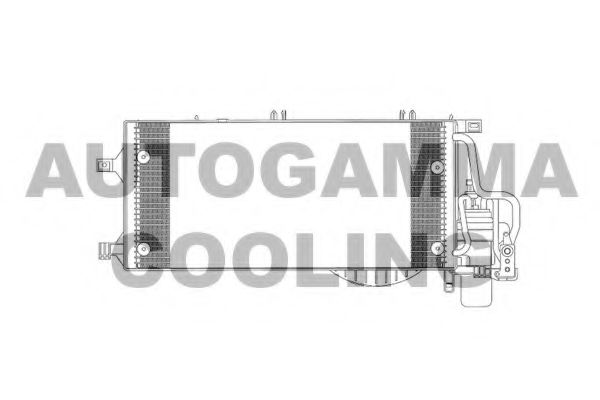 103625 AUTOGAMMA Condenser, air conditioning