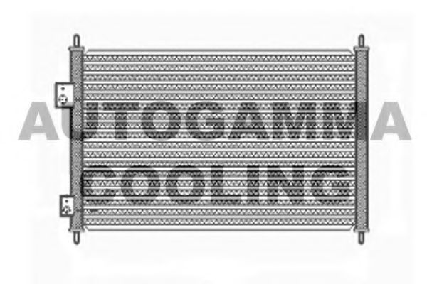 103923 AUTOGAMMA Condenser, air conditioning