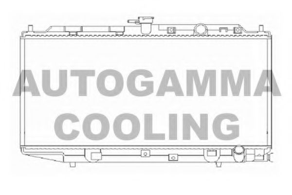 103925 AUTOGAMMA Radiator, engine cooling