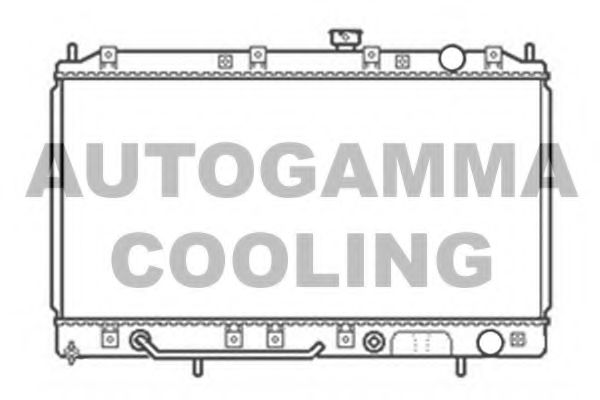 103962 AUTOGAMMA Radiator, engine cooling