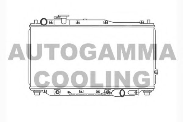 104031 AUTOGAMMA Radiator, engine cooling